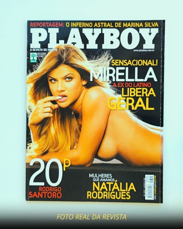 Mirella Playboy 2007 Pelada