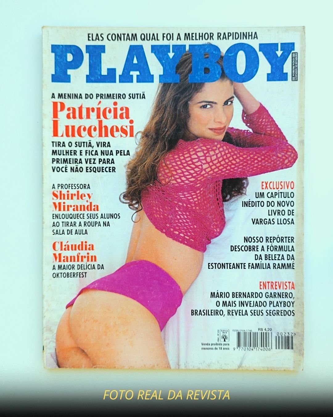 Patrícia Lucchesi Playboy 1994 Pelada