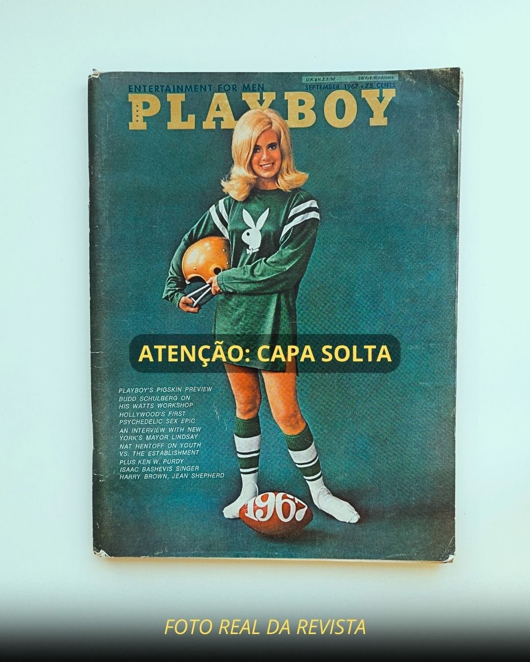 Playboy Internacional Setembro 1967 Pelada