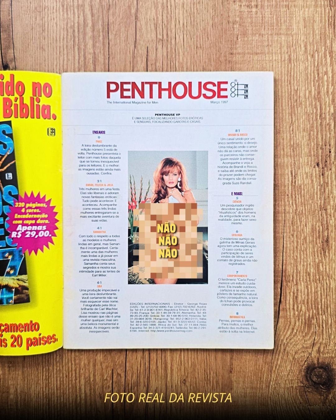 Penthouse VP Março 1997 Pelada