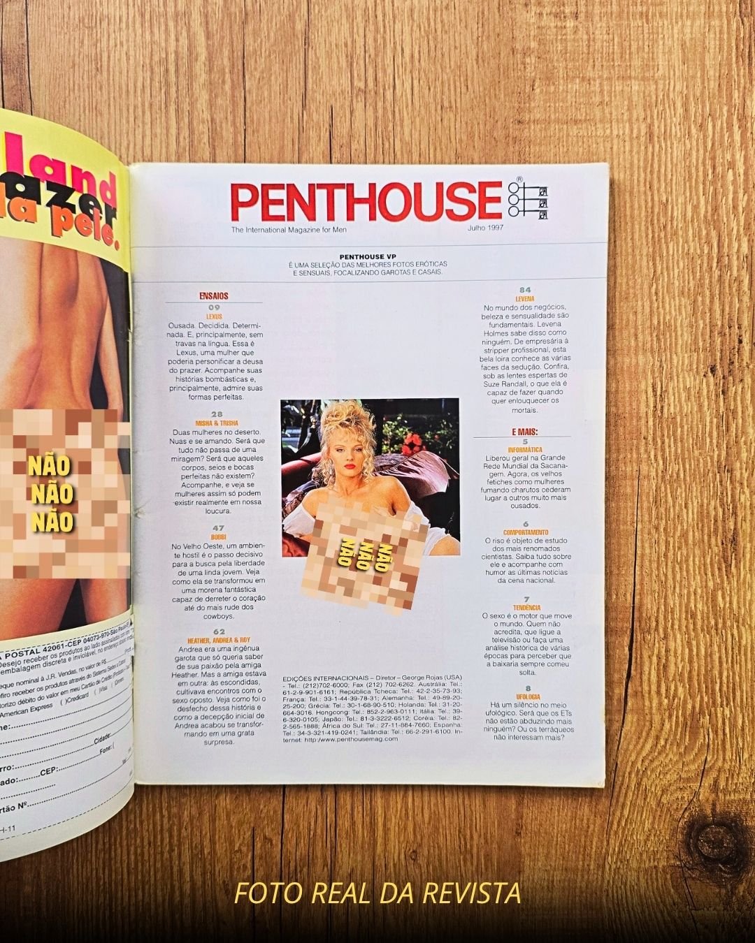 Penthouse VP Julho 1997 Pelada