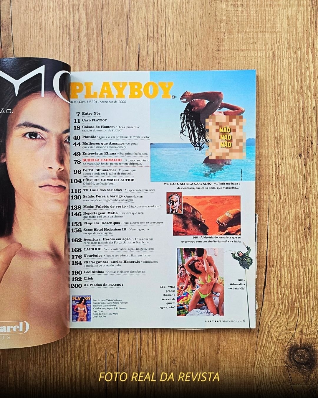 Scheila Carvalho Playboy 2000 Pelada