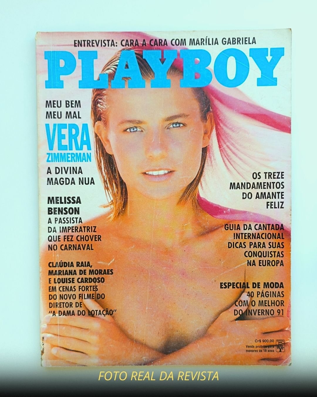 Vera Zimmerman Playboy 1991 Pelada