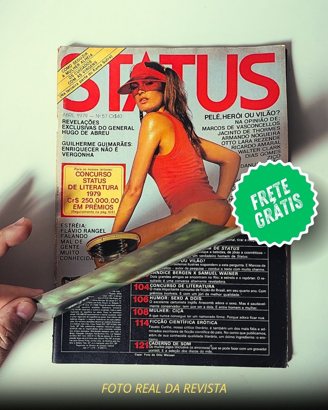 Status 57 Revista Status 1979 Pelada