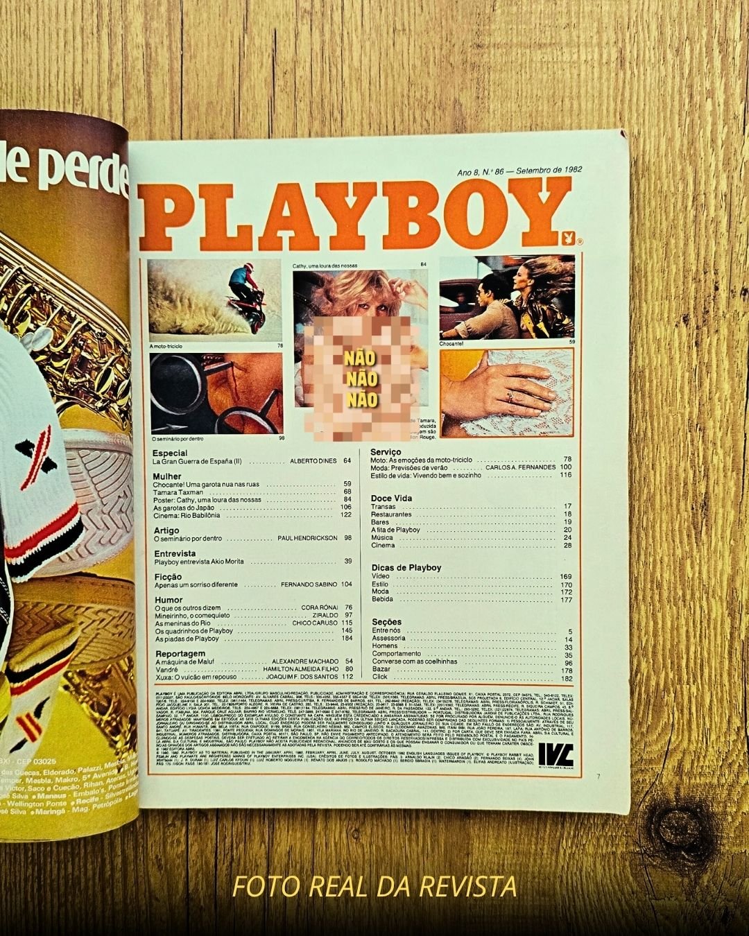 Tamara Taxman Playboy 1982 Pelada