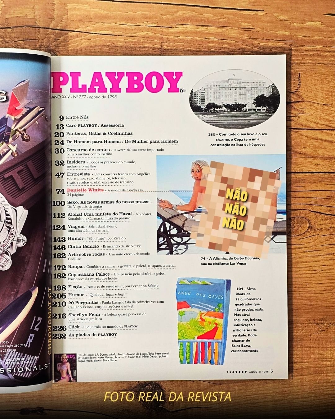 Danielle Winits Playboy 1998 Pelada