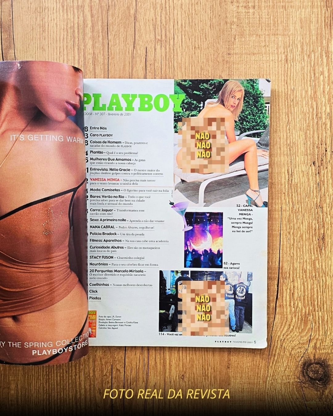 Vanessa Menga Playboy 2001 Pelada