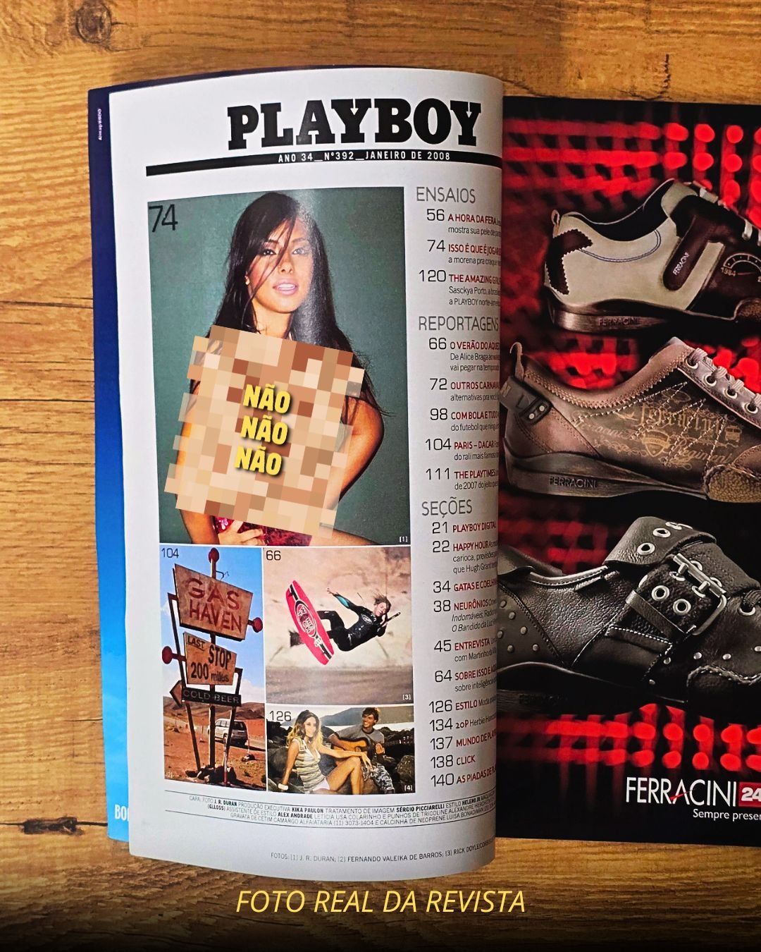 Letícia Playboy 2008 Pelada