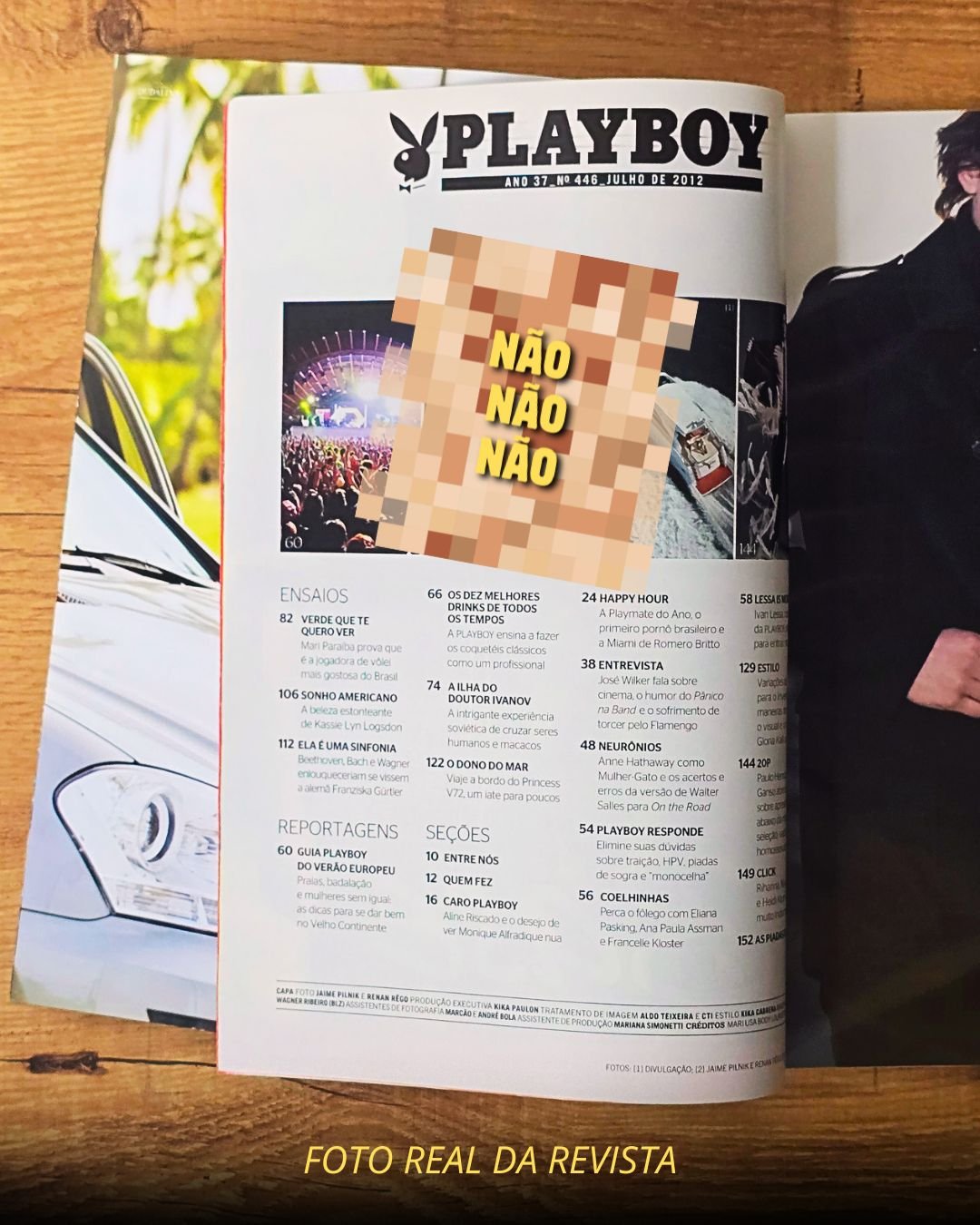 Mari Paraiba Playboy 2012 Pelada