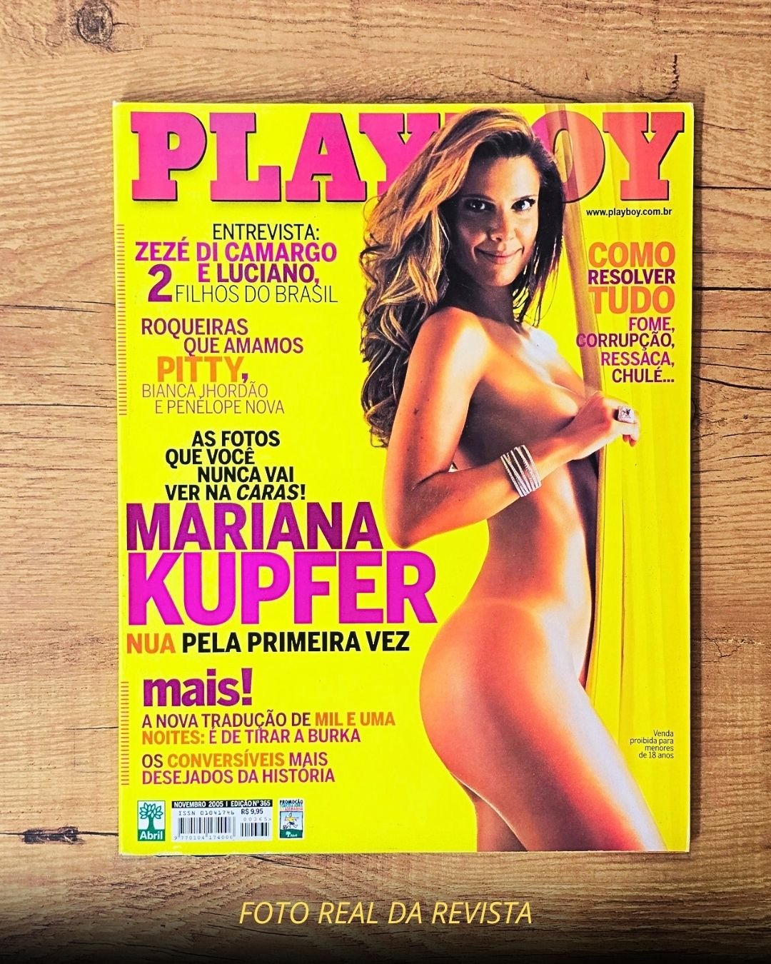 Mariana Kupfer Playboy 2005 Pelada