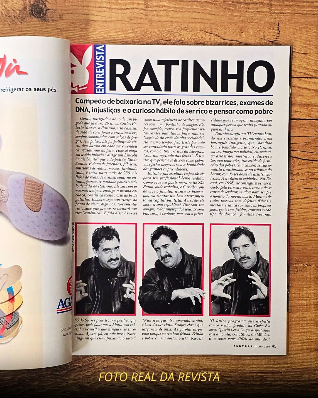Revista Playboy – Edição Monica Carvalho – Julho de 2001 - Imagem 4