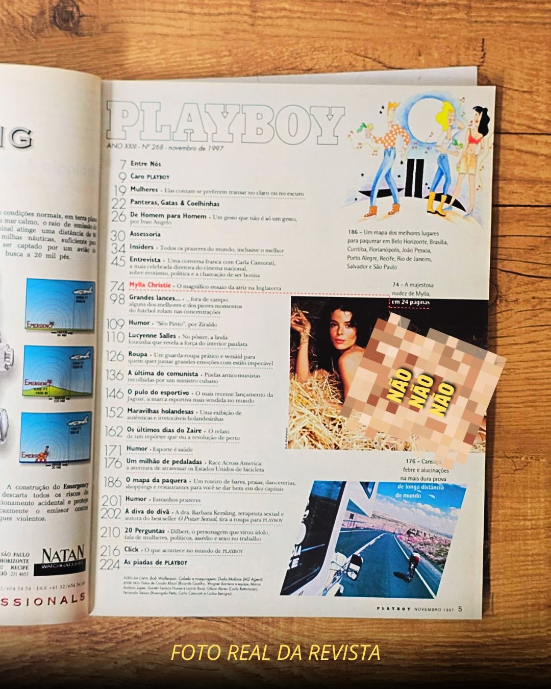 Mylla Christie Playboy 1997 Pelada