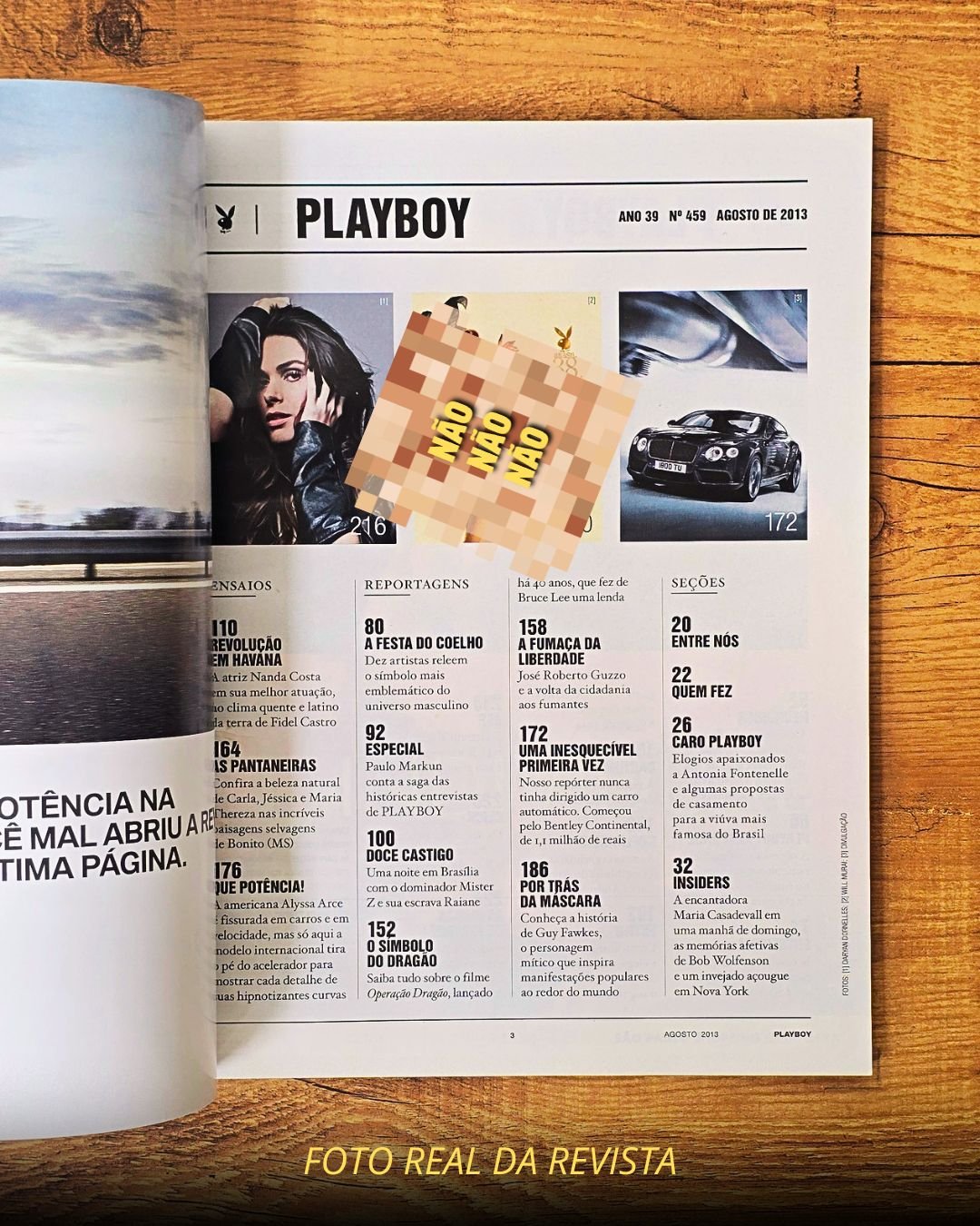 Nanda Costa Playboy 2013 Pelada
