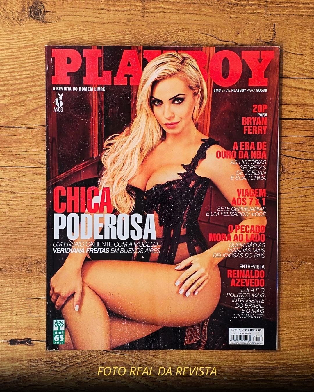 Revista Playboy – Edição Veridiana Freitas – Abril de 2015