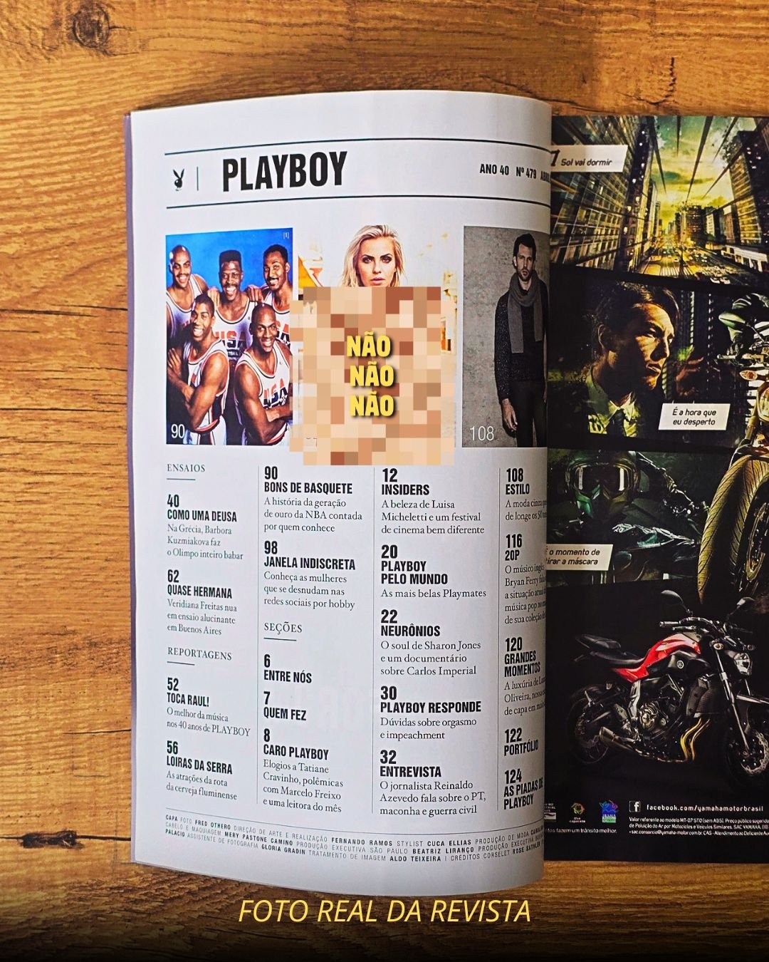 Revista Playboy – Edição Veridiana Freitas – Abril de 2015 - Imagem 3