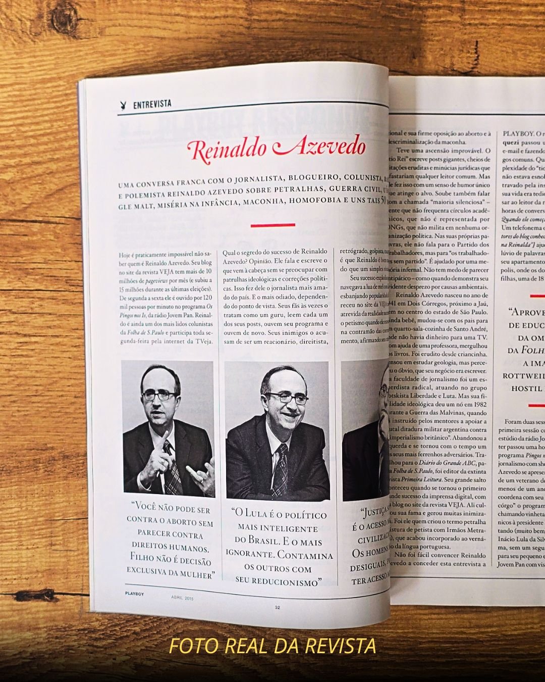 Revista Playboy – Edição Veridiana Freitas – Abril de 2015 - Imagem 4