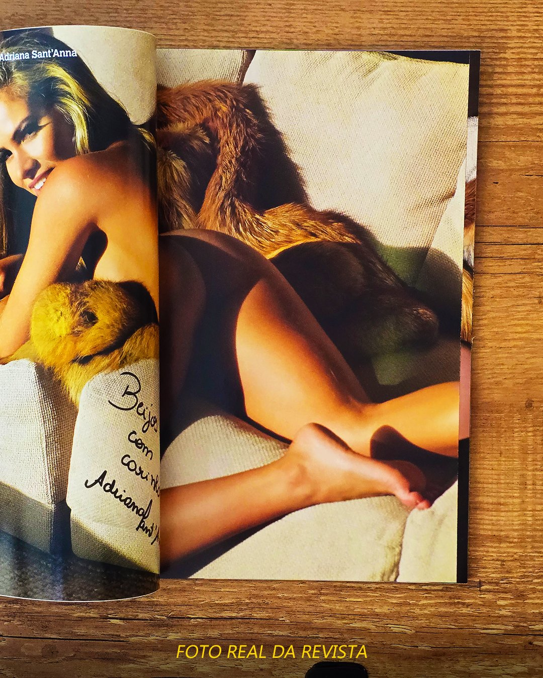 Revista Playboy – Edição Adriana do BBB – Setembro de 2001 - Imagem 5