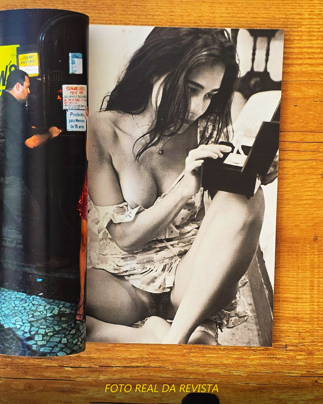 Revista Playboy – Edição Alessandra Negrini – Abril de 2000 - Imagem 5