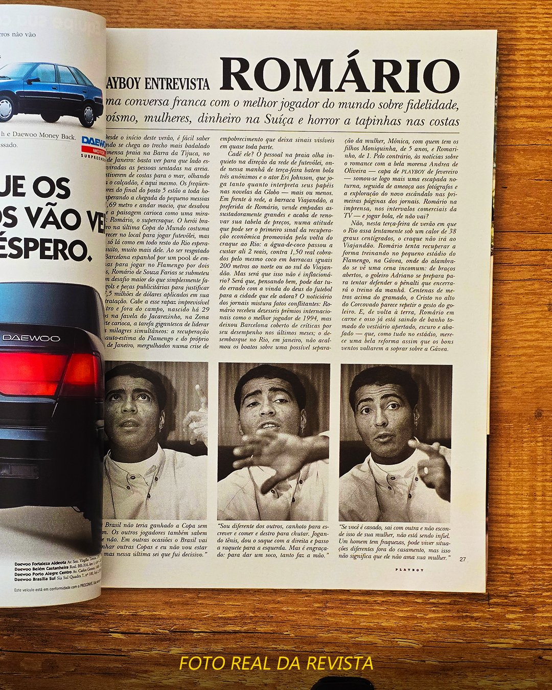 Revista Playboy – Edição Alexia Dechamps – Março de 1995 - Imagem 4