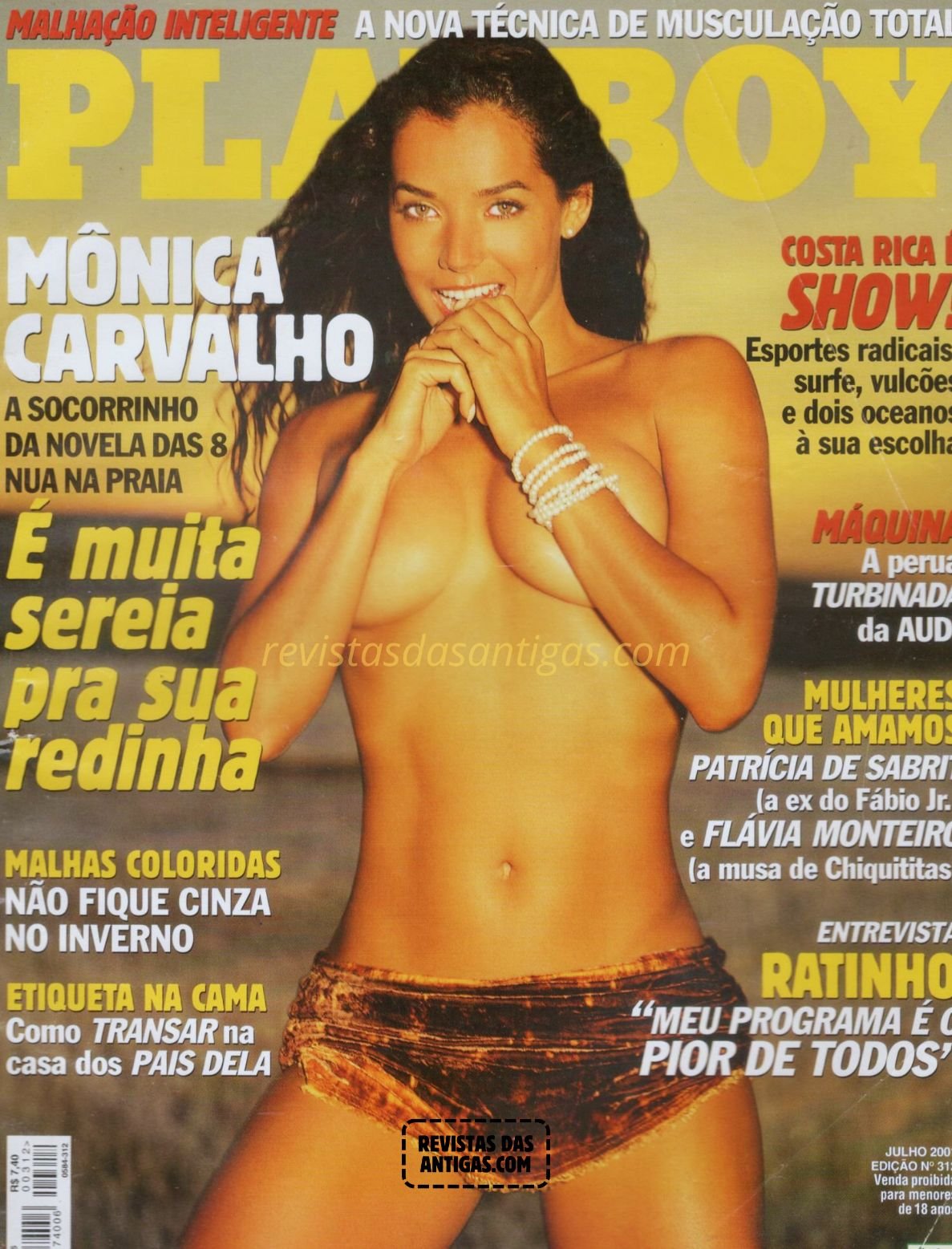 Mônica Carvalho em Fotos Peladas