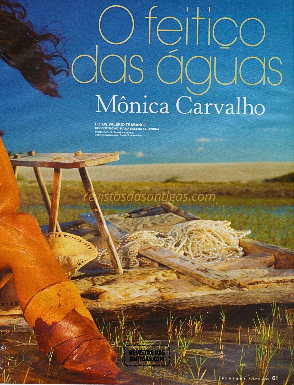 Mônica Carvalho em Fotos Peladas