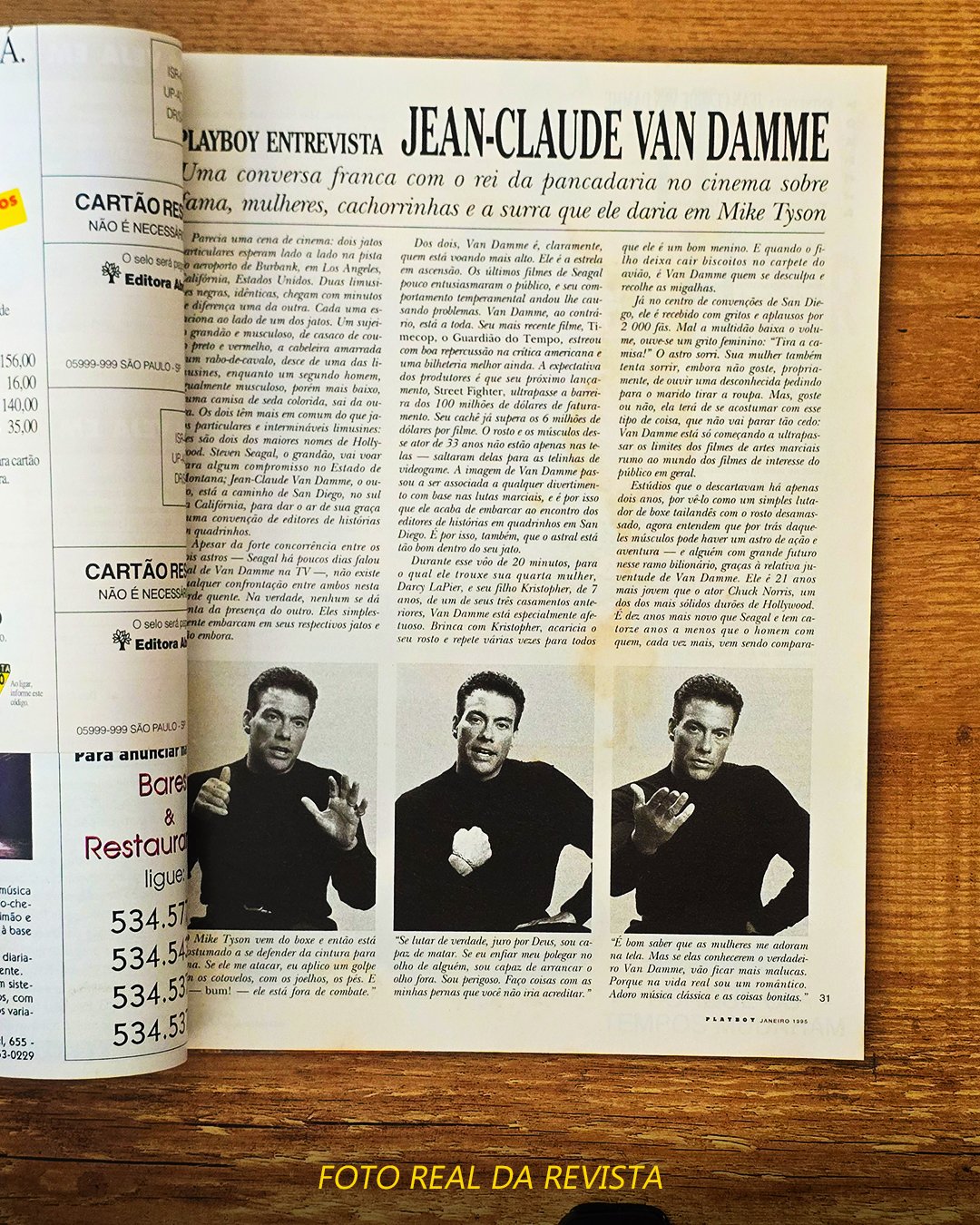 Revista Playboy – Edição Ana Alice – Janeiro de 1995 - Imagem 4