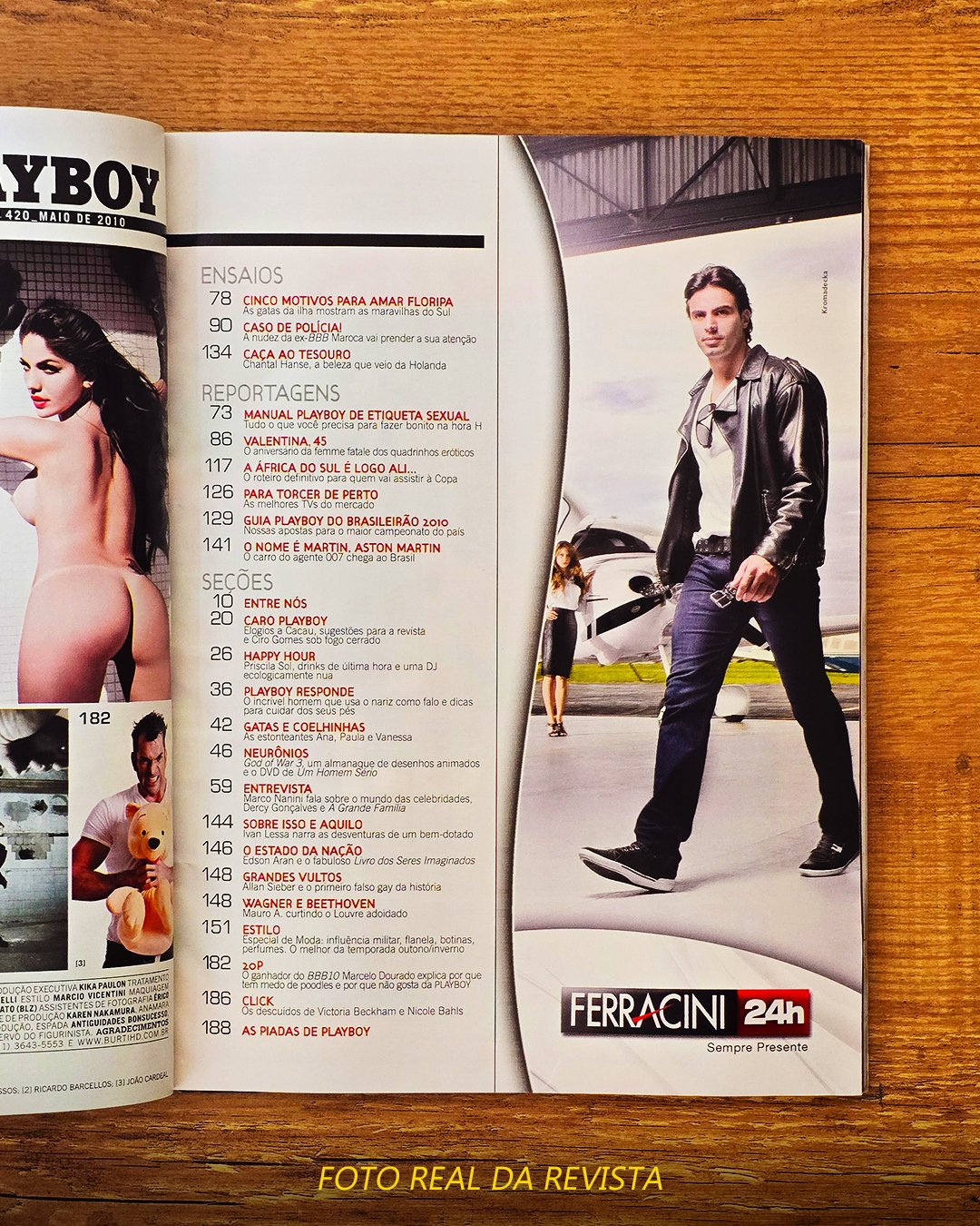 Revista Playboy – Edição Maroca – Maio de 2010 - Imagem 3