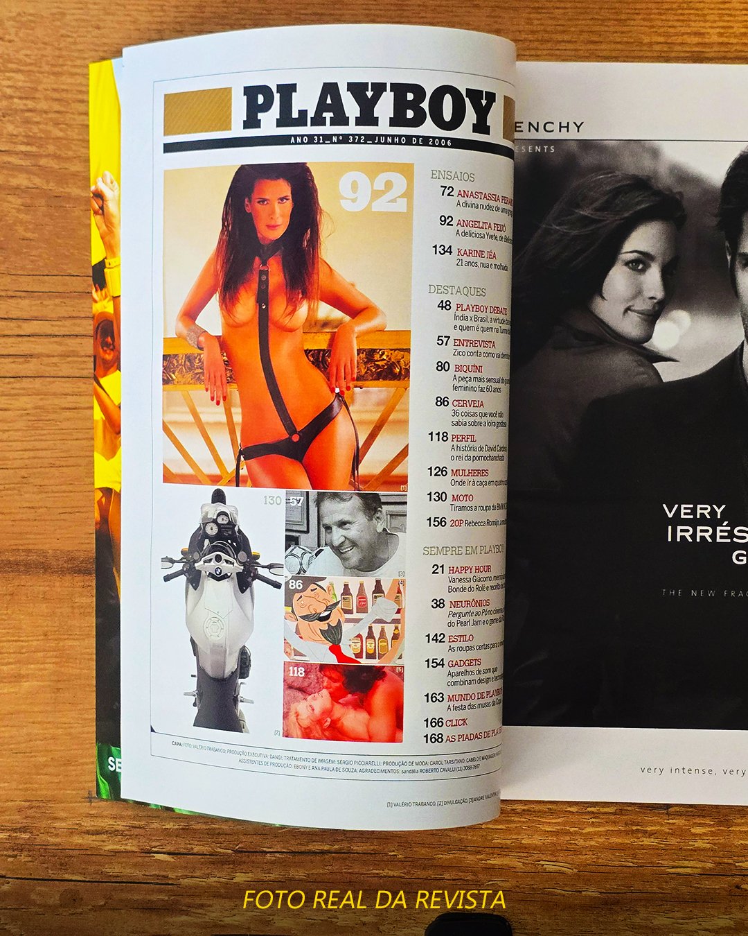 Angelita Feijó Playboy 2006 Pelada