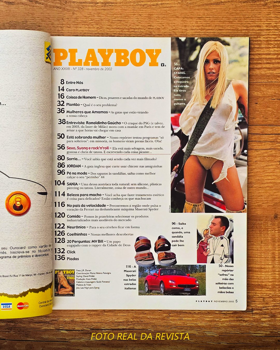 Revista Playboy – Edição Syang – Novembro de 2002 - Imagem 3