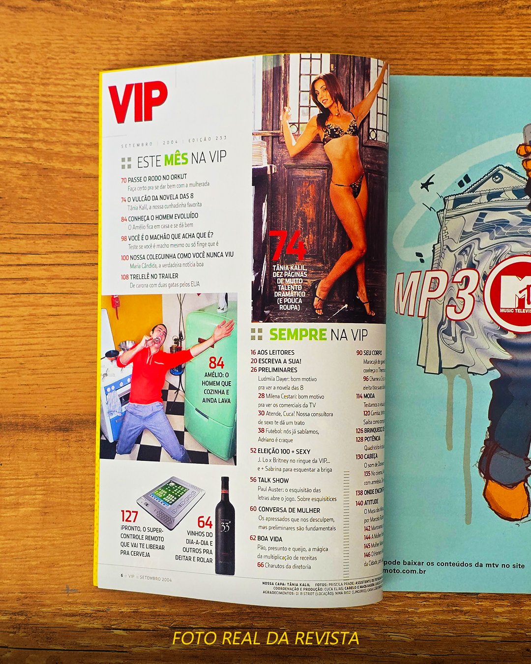 Revista Revista VIP – Edição Tania Khalill – Setembro de 2004 - Imagem 3