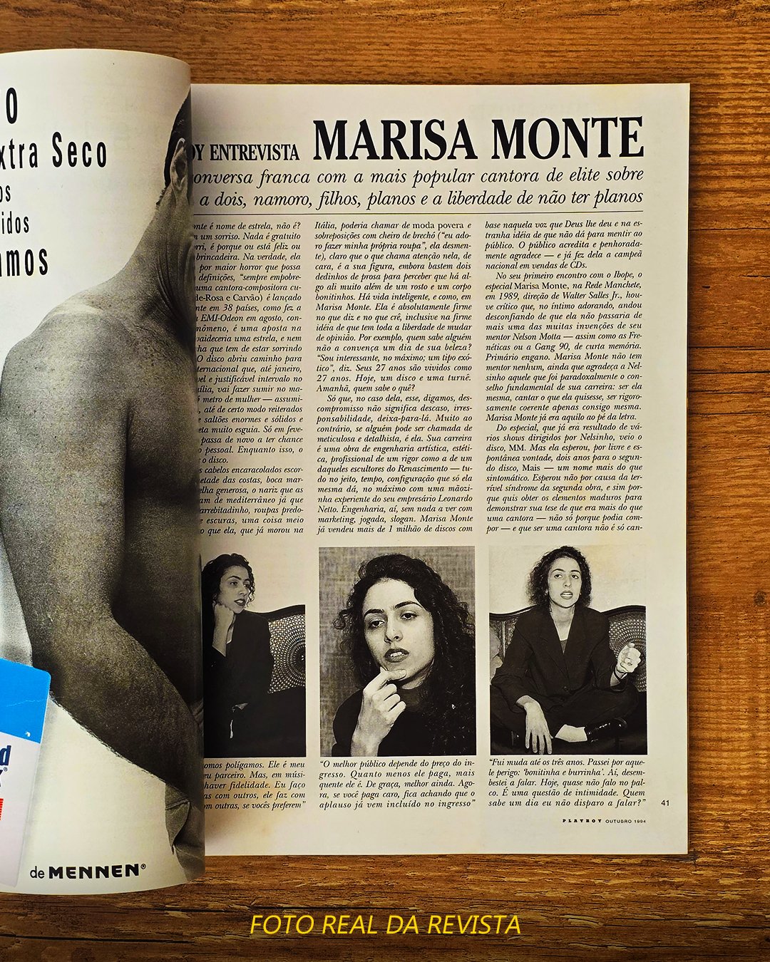 Revista Playboy – Edição Tatiana Rammé – Outubro de 1994 - Imagem 4