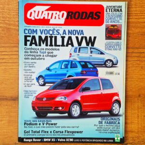 Revista Carros – Edição Guia 4 Rodas Ed.516 – Julho de 2003