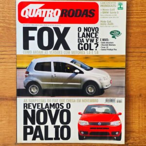 Revista Carros – Edição Guia 4 Rodas Ed.519 – Outubro de 2003