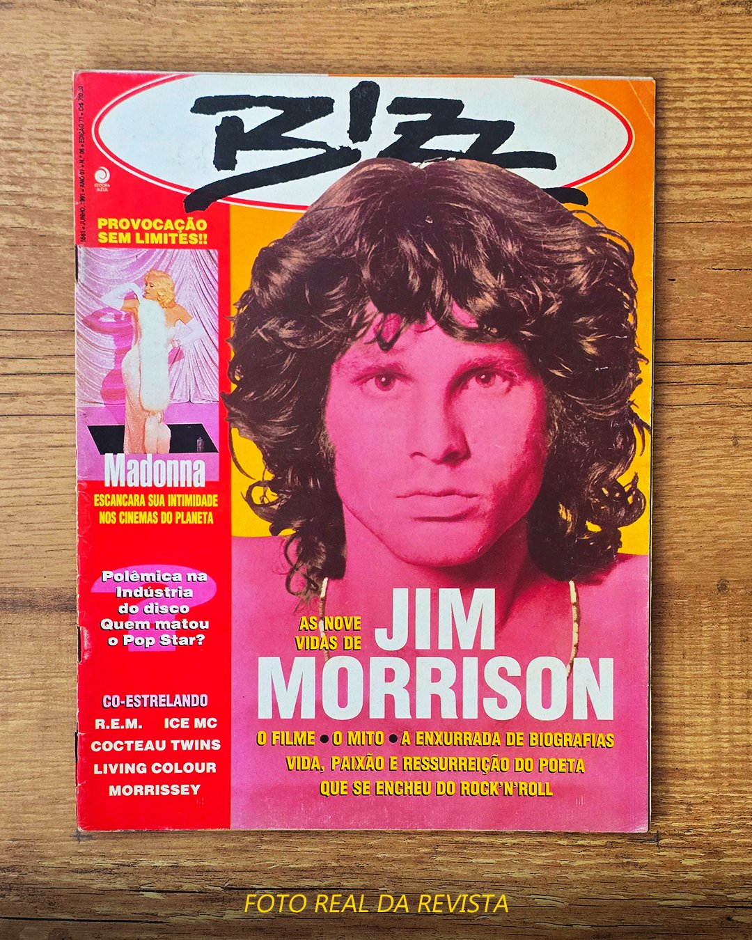 Revista Música – Edição BIZZ nº71 – Junho de 1991