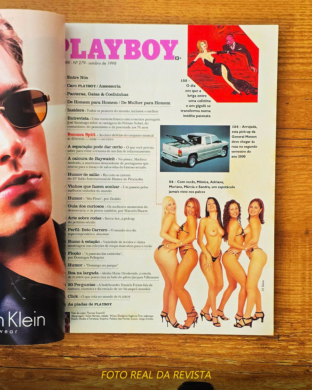 Banana Split Playboy 1998 Pelada