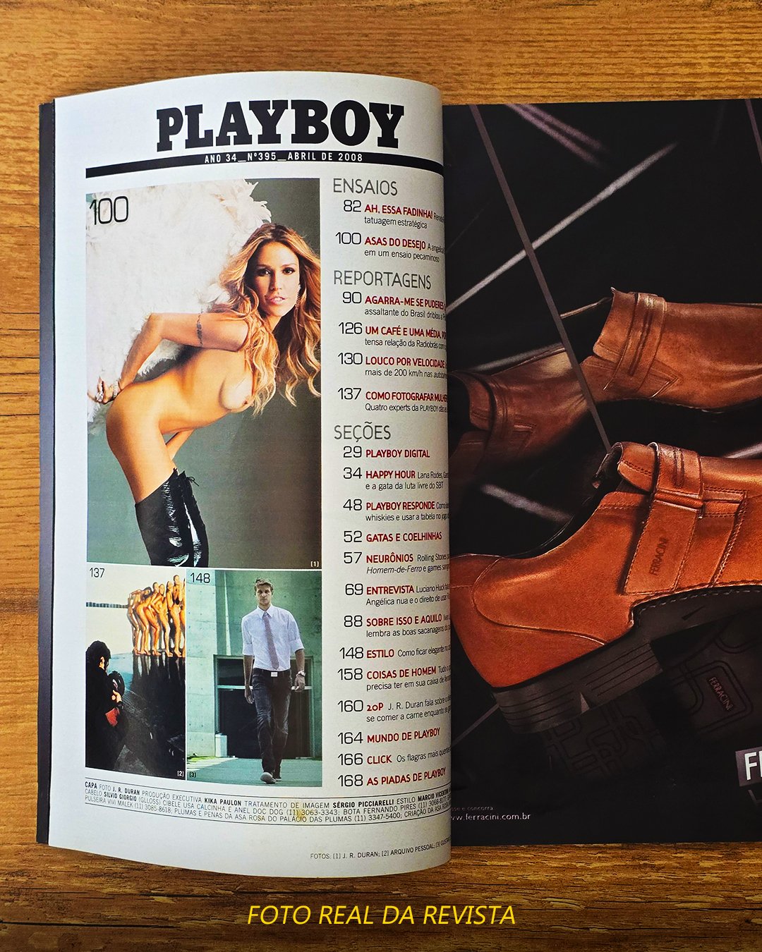 Cibele Dorsa Playboy 2008 Pelada
