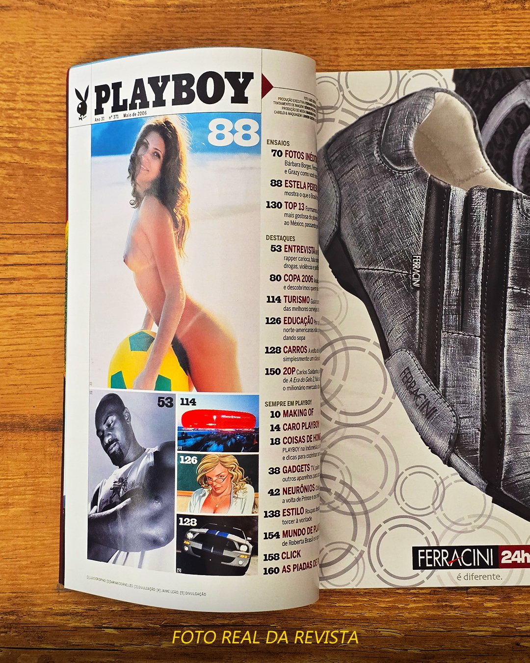 Estela Pereira Playboy 2006 Pelada