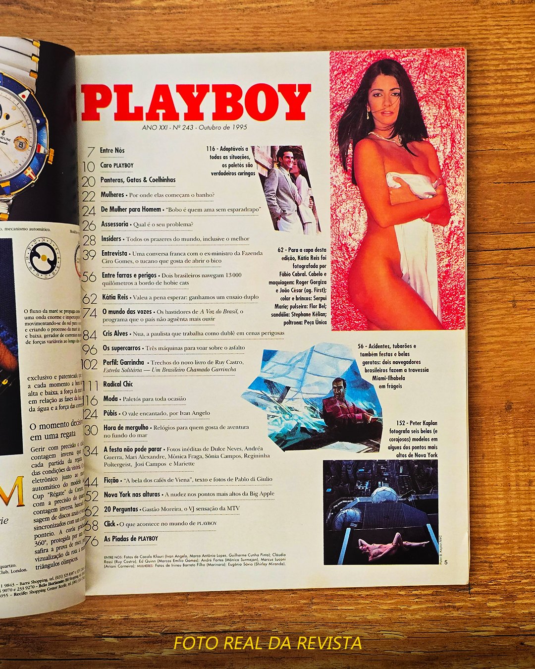 Kátia Reis Playboy 1995 Pelada