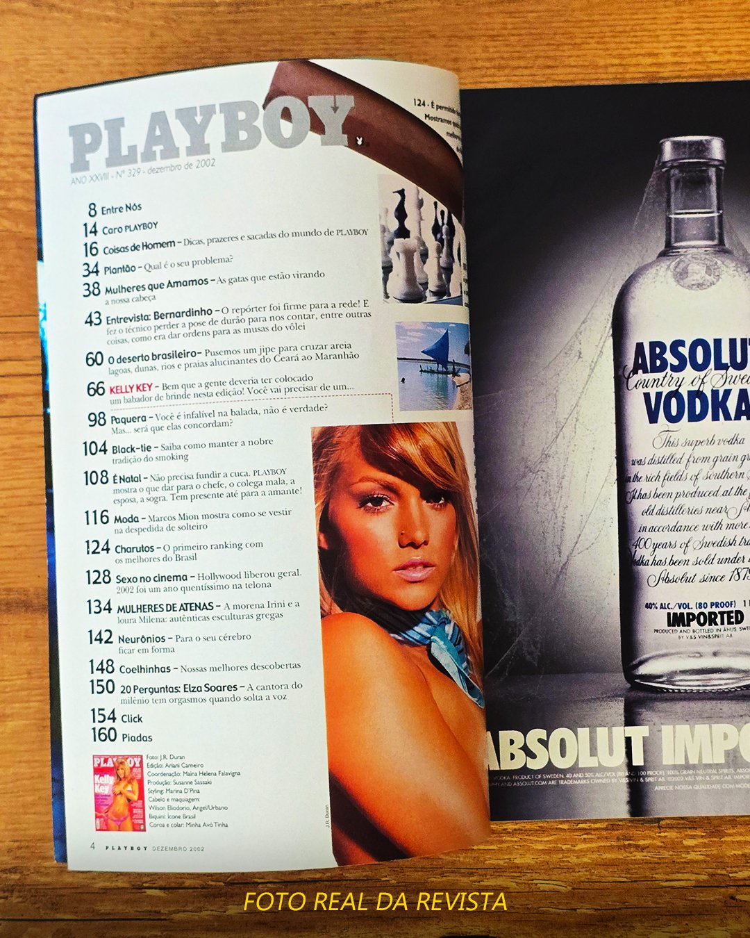 Kelly Key Playboy 2002 Pelada